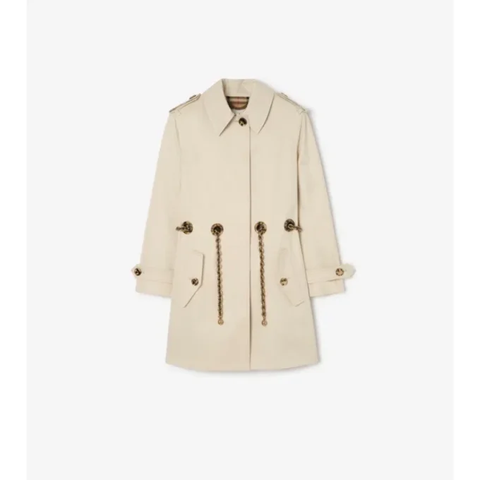 Abrigo corto de Gabardine Stonehaven Car Coat