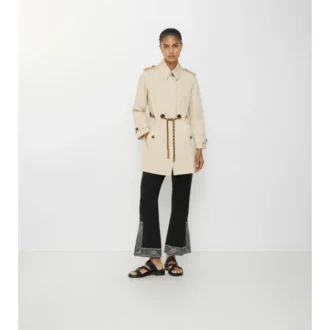 Abrigo corto de Gabardine Stonehaven Car Coat