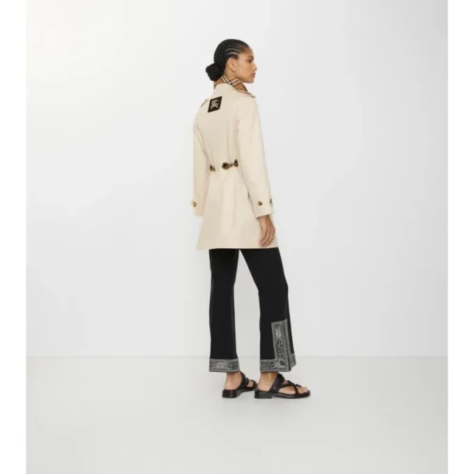 Abrigo corto de Gabardine Stonehaven Car Coat