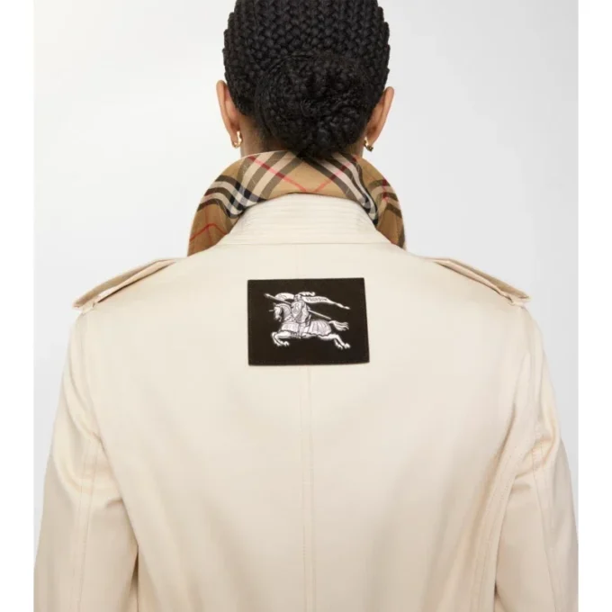 Abrigo corto de Gabardine Stonehaven Car Coat