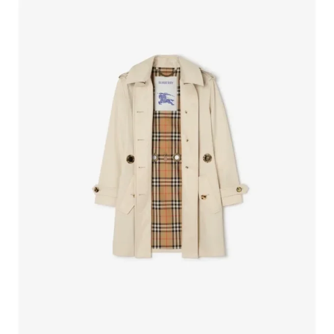 Abrigo corto de Gabardine Stonehaven Car Coat