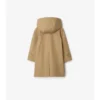 Abrigo de algodón con capucha Car Coat