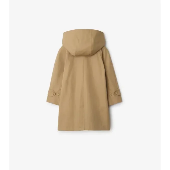 Abrigo de algodón con capucha Car Coat