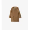 Abrigo duffle de lana