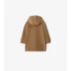 Abrigo duffle de lana
