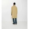 Abrigo largo de algodón Car Coat