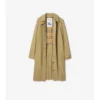Abrigo largo de algodón Car Coat