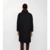 Abrigo tipo Car Coat de gabardina de largo medio