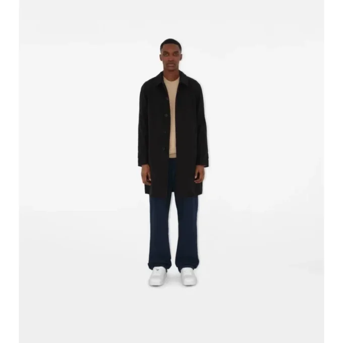 Abrigo tipo «Car Coat» ligero de largo medio