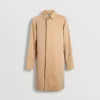 Abrigo tipo «Car Coat» ligero de largo medio