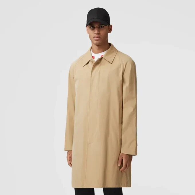 Abrigo tipo «Car Coat» ligero de largo medio