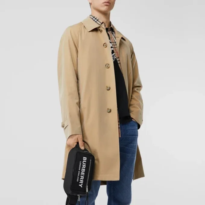 Abrigo tipo «Car Coat» ligero de largo medio