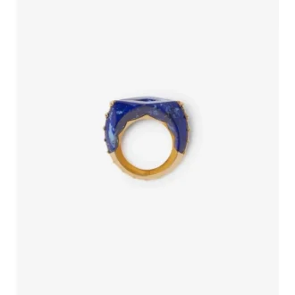 Anillo hueco de lapislázuli