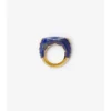 Anillo hueco de lapislázuli