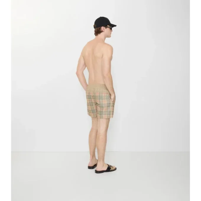 Bañador de cuadros degradados
