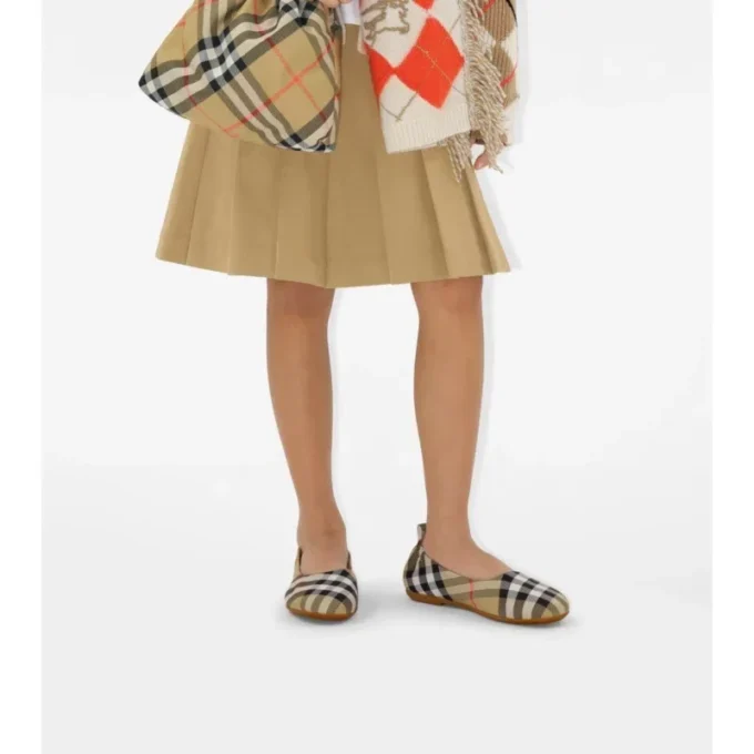 Bailarinas con estampado de cuadros