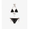 Bikini con ribetes a cuadros