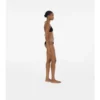 Bikini con ribetes a cuadros