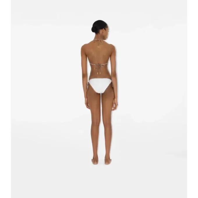 Bikini con ribetes a cuadros