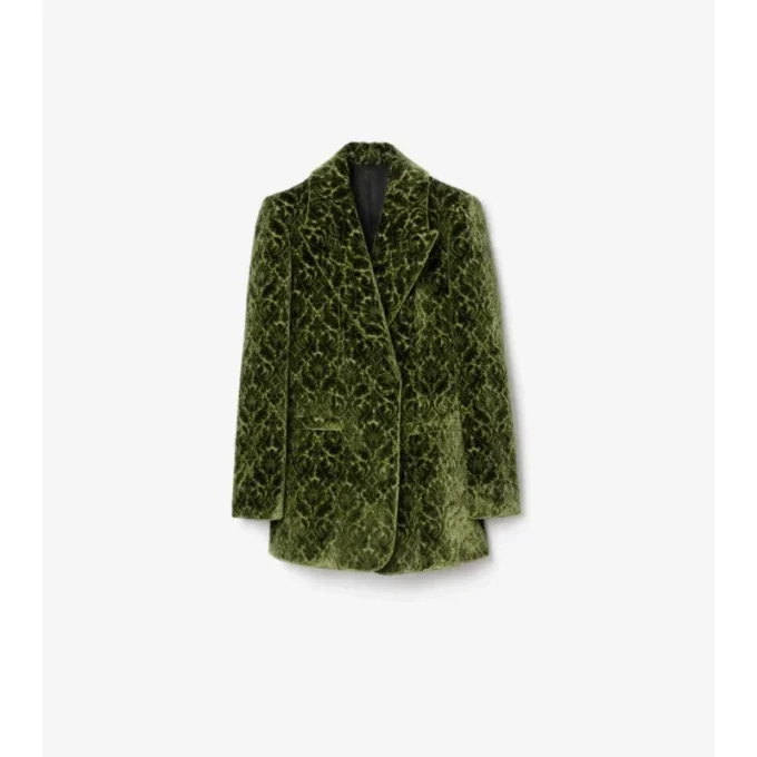 Blazer de terciopelo barroco