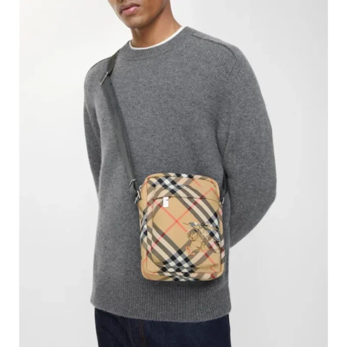Bolso bandolera Check North South