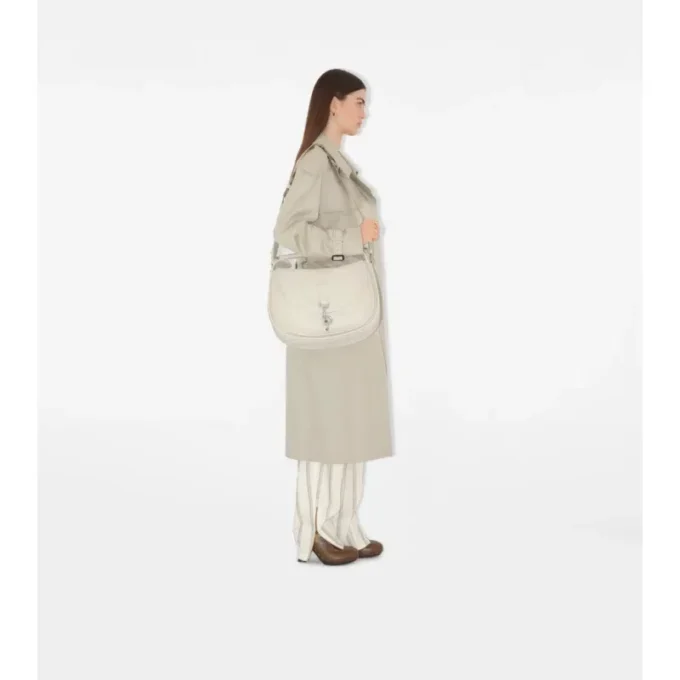 Bolso bandolera con clip mediano