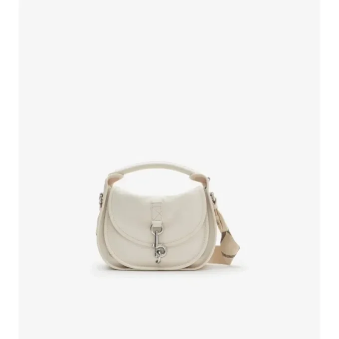 Bolso bandolera pequeño con clip «B»