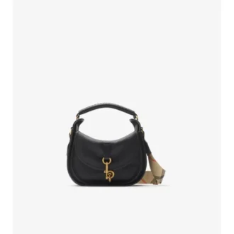 Bolso bandolera pequeño con clip «B»