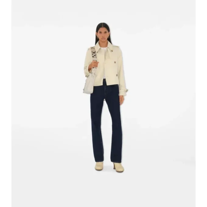 Bolso bandolera pequeño con clip «B»