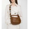 Bolso bandolera pequeño con clip «B»