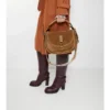 Bolso bandolera pequeño con clip «B»