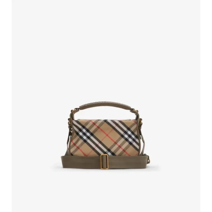 Bolso bandolera pequeño con clip «B»