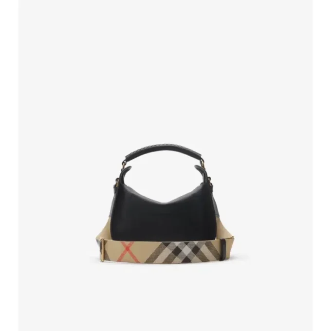 Bolso bandolera pequeño con clip «B»