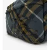 Bolso bandolera pequeño con estampado de cuadros 