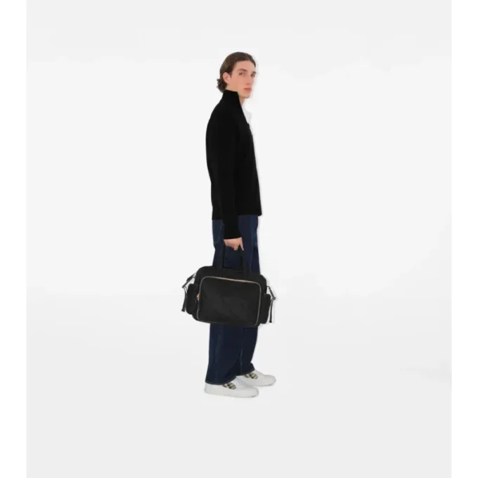 Bolso cambiador de bebé de nailon acolchado