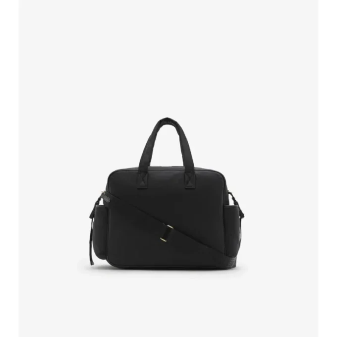 Bolso cambiador de bebé de nailon acolchado