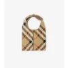 Bolso con lazo a cuadros