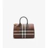 Bolso de bolos mediano a cuadros