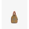 Bolso de bolos mediano a cuadros