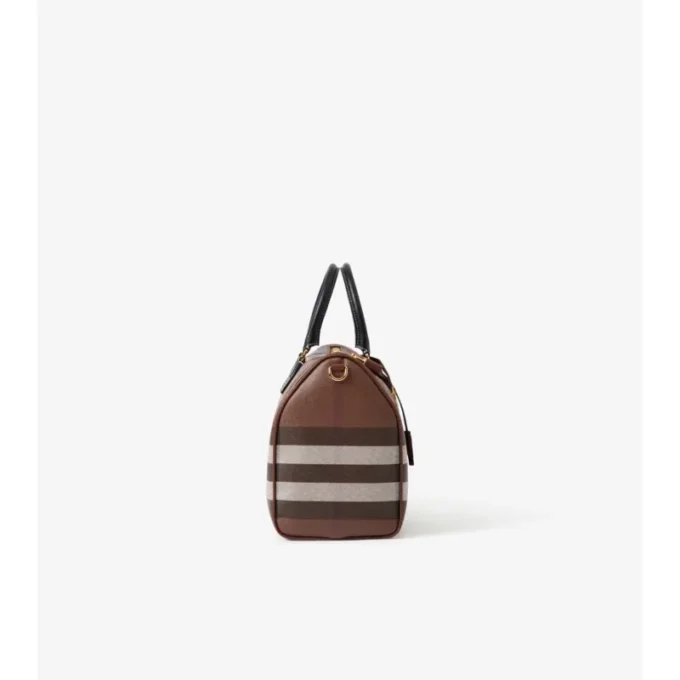 Bolso de bolos mediano a cuadros