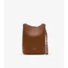 Bolso de cuero pequeño tipo cubo