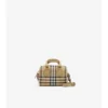 Bolso tipo bolero con estampado de cuadros