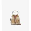 Bolso tipo cubo Mini Check