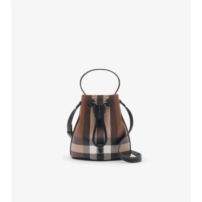 Bolso tipo cubo Mini Check