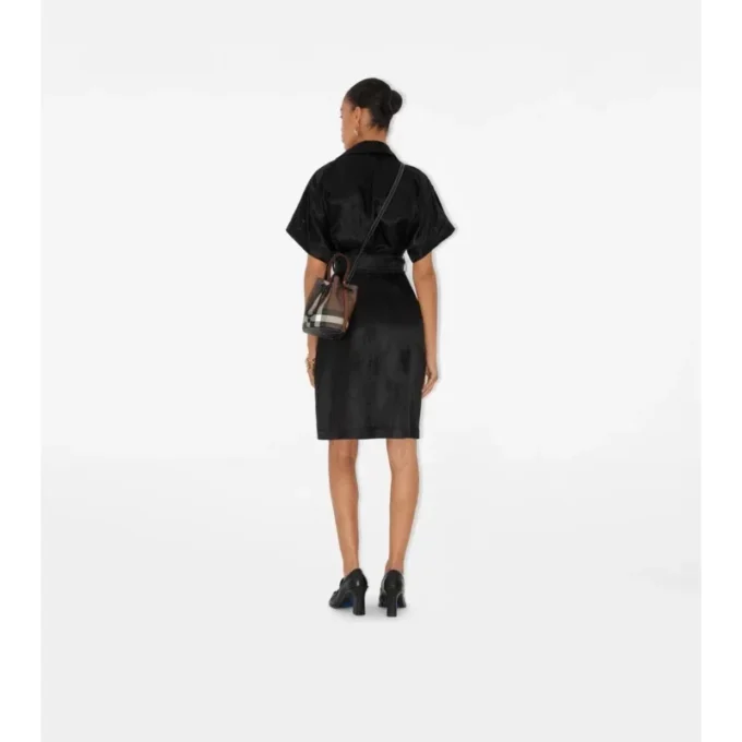 Bolso tipo cubo Mini Check