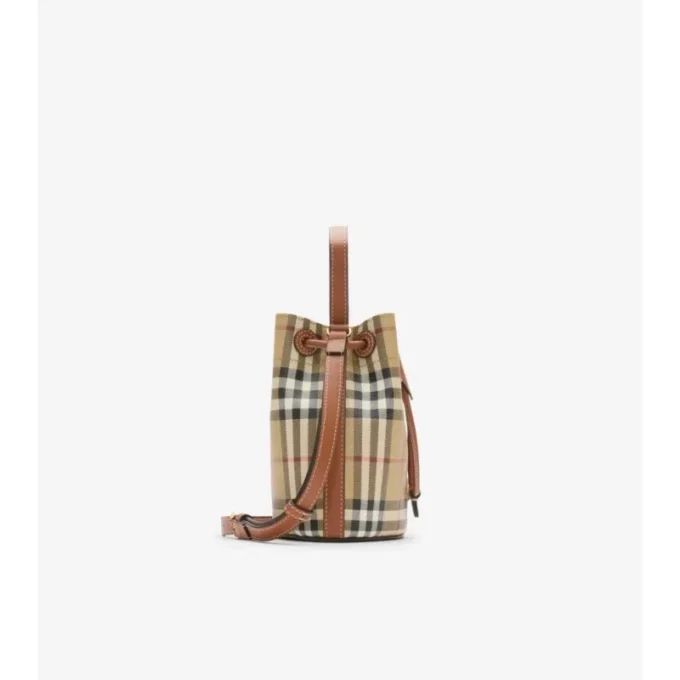 Bolso tipo cubo Mini Check