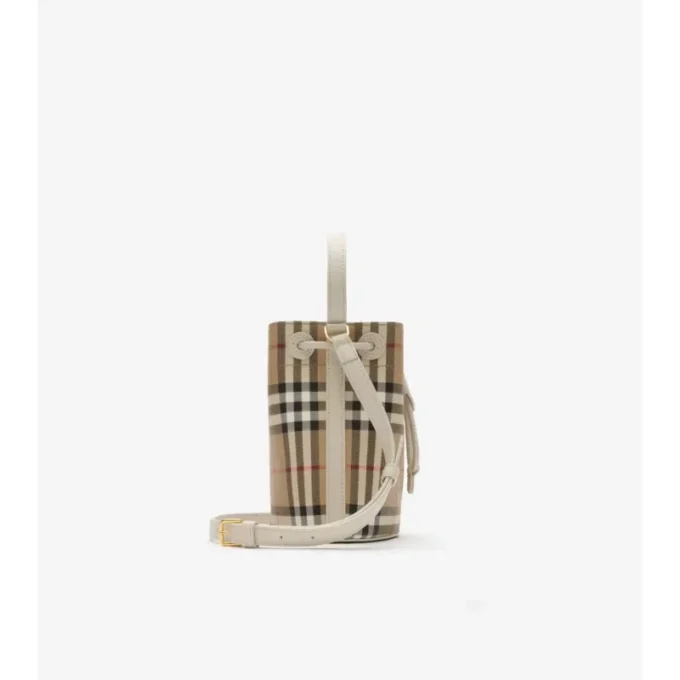 Bolso tipo cubo Mini Check
