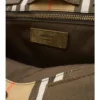 Bolso tote con estampado de cuadros