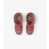 Botas altas de caucho con estampado de cuadros