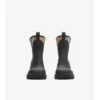 Botas bajas con tacón y estampado Marsh de caucho 